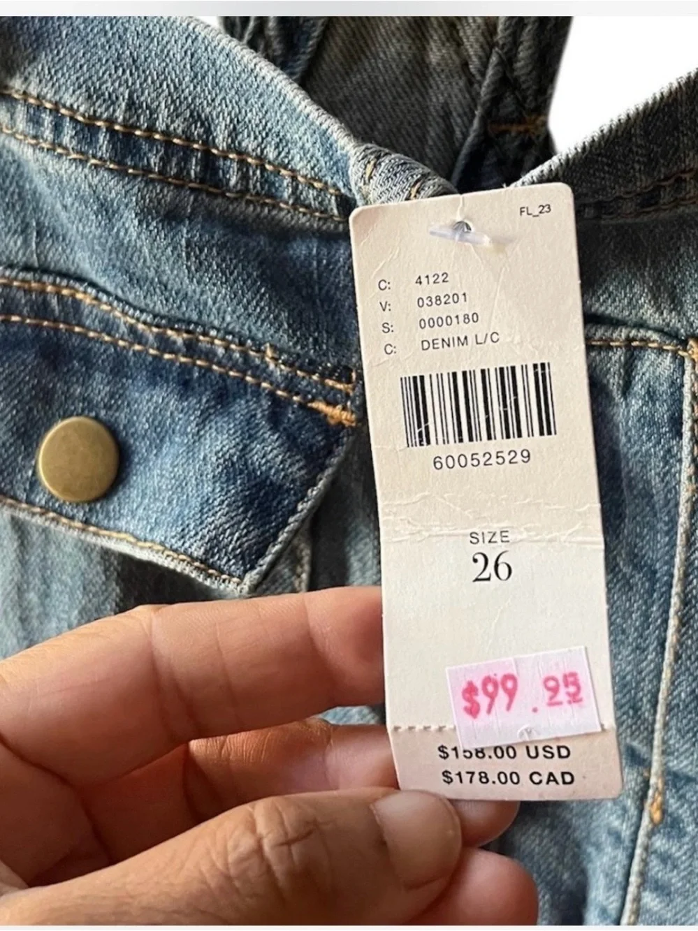 Anthropologie Light Blue Washed Denim Overalls